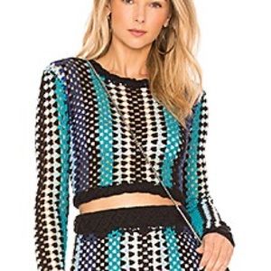 NBD Sya Crochet Sweater